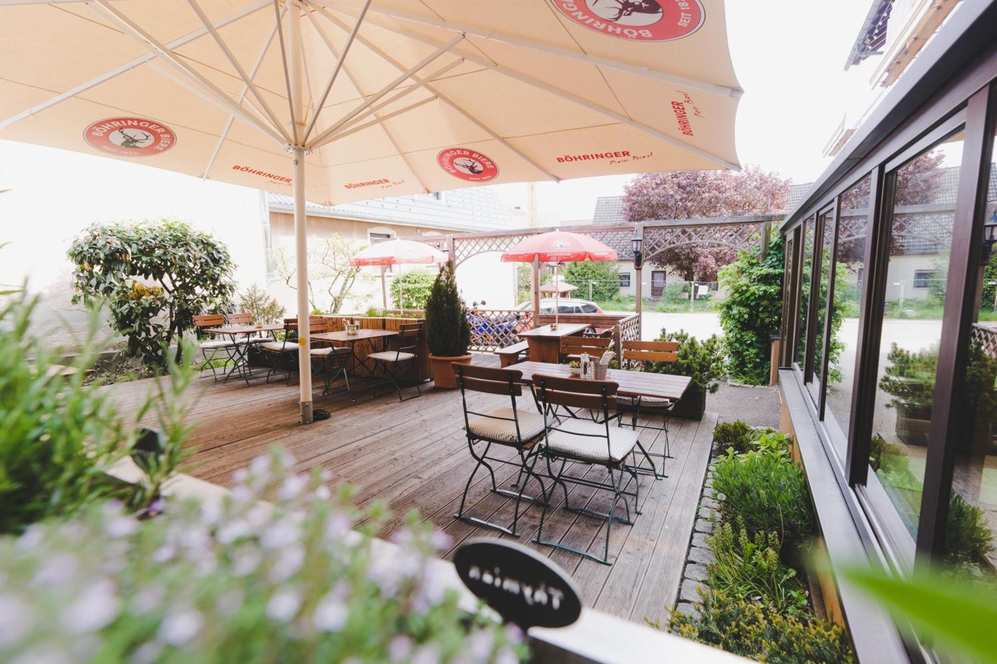 Hotel Gasthof Roessle Westerheim Buitenkant foto